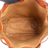 Celine Maccadam Monogram Bucket Shoulder Bag