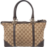 Gucci GG Monogram Twin Heart Handbag