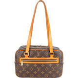 Louis Vuitton Canvas Monogram Cite MM Shoulder Bag