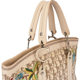 Christian Dior Trotter Monogram Floral Handbag