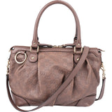 Gucci Leather GG Monogram Sukey Handbag