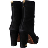 Dior Noir Suede Boots (39)