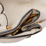 Prada White Calfskin Vitello Handbag
