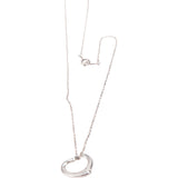 Tiffany & Co. 925 Sterling Silver Peretti Heart Necklace