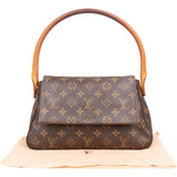 Louis Vuitton Canvas Monogram Looping PM Shoulder Bag