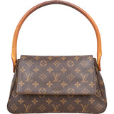 Louis Vuitton Canvas Monogram Looping PM Shoulder Bag