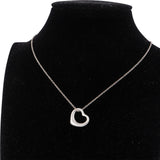 Tiffany & Co. 925 Sterling Silver Peretti Heart Necklace
