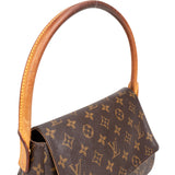 Louis Vuitton Canvas Monogram Looping PM Shoulder Bag