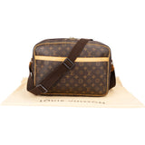 Louis Vuitton Canvas Monogram Reporter GM Crossbody Bag