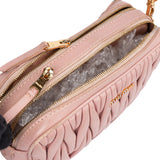 Miu Miu Quilted Leather Crossbody Bag