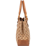 Gucci GG Monogram Bamboo Handbag