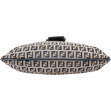 Fendi FF Monogram Baguette Buckle Shoulder Bag
