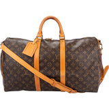 Louis Vuitton Canvas Monogram Keepall Bandouliere 50