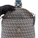 Fendi FF Monogram Baguette Buckle Shoulder Bag