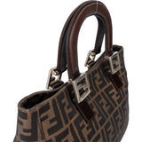 Fendi FF Monogram Zucca Handbag