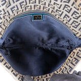 Fendi FF Monogram Baguette Buckle Shoulder Bag
