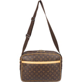 Louis Vuitton Canvas Monogram Reporter GM Crossbody Bag