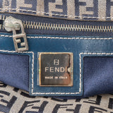 Fendi FF Monogram Baguette Buckle Shoulder Bag