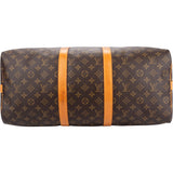 Louis Vuitton Canvas Monogram Keepall Bandouliere 50