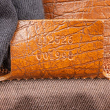 Gucci GG Monogram Bamboo Handbag