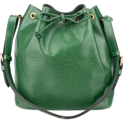 Louis Vuitton Vert Epi Leather Sac Noe Petit Shoulder Bag