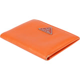 Prada Orange Triangle Cardholder