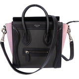 Céline Tricolor Leather Luggage Handbag