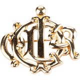 Christian Dior Golden Brooch