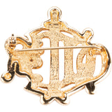 Christian Dior Golden Brooch