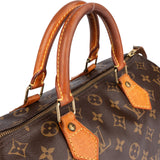 Louis Vuitton Canvas Monogram Speedy 30 Handbag