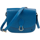 Louis Vuitton Bleu Epi Leather Saint Cloud GM Crossbody Bag