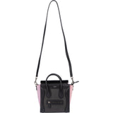 Céline Tricolor Leather Luggage Handbag