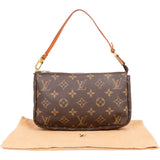 Louis Vuitton Canvas Monogram Pochette Accessoire Handbag