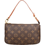 Louis Vuitton Canvas Monogram Pochette Accessoire Handbag
