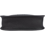 Hermès Noir Clemence Evelyne 16 Crossbody Bag