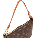 Louis Vuitton Canvas Monogram Pochette Accessoire Handbag