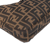 Fendi FF Monogram Baguette Buckle Shoulder Bag
