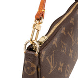 Louis Vuitton Canvas Monogram Pochette Accessoire Handbag