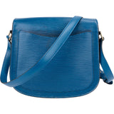Louis Vuitton Bleu Epi Leather Saint Cloud GM Crossbody Bag