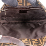 Fendi FF Monogram Baguette Buckle Shoulder Bag