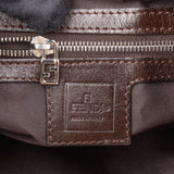 Fendi FF Monogram Baguette Buckle Shoulder Bag