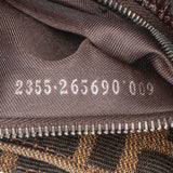 Fendi FF Monogram Baguette Buckle Shoulder Bag