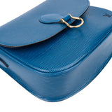 Louis Vuitton Bleu Epi Leather Saint Cloud GM Crossbody Bag