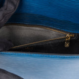 Louis Vuitton Bleu Epi Leather Saint Cloud GM Crossbody Bag