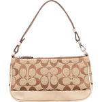Coach Signature Monogram Handbag - vintageandkickz