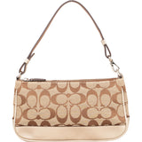Coach Signature Monogram Handbag - vintageandkickz