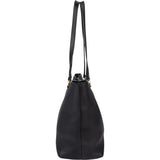 Prada Black Premium Leather Daino Vitello Handbag