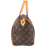 Louis Vuitton Canvas Monogram Speedy 25 Handbag