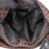 Fendi FF Monogram Baguette Buckle Shoulder Bag neu