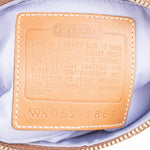 Coach Signature Monogram Handbag - vintageandkickz